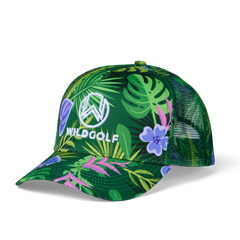 wild golf recycled plastic cap green