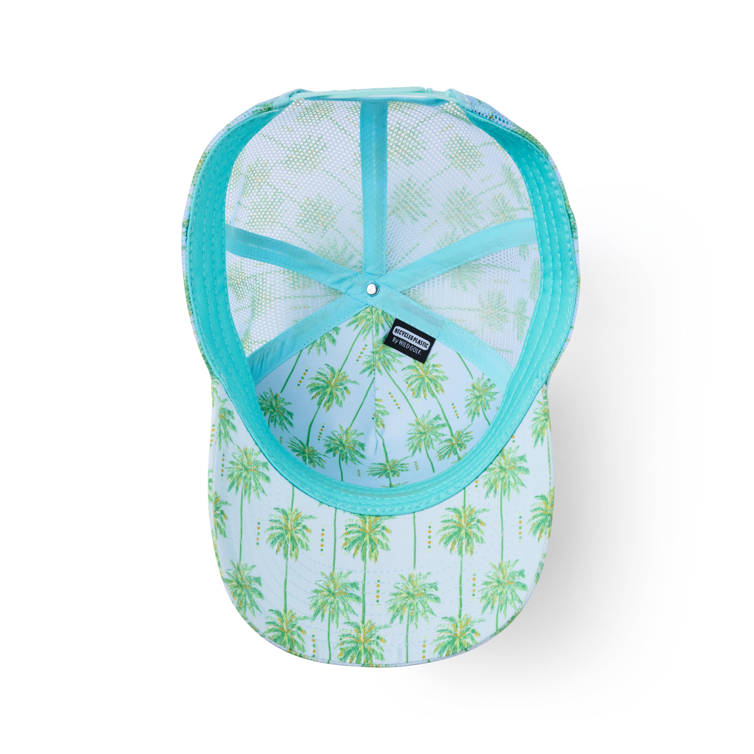 Wild Golf Hat - BLUE PALM